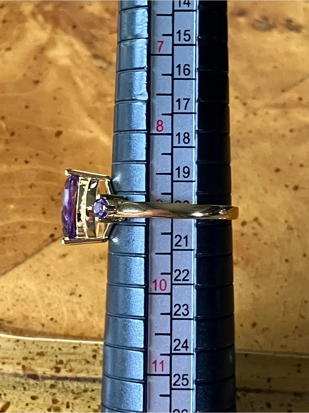 Brazilian Amethyst Ring Size 9